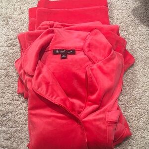 INC Pink Pajama Set Medium